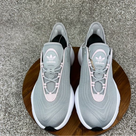 Women's adidas Originals Adifom SLTN Lifestyle Shoes Grey / Clear Pink women 9.5 - Picture 4 of 8